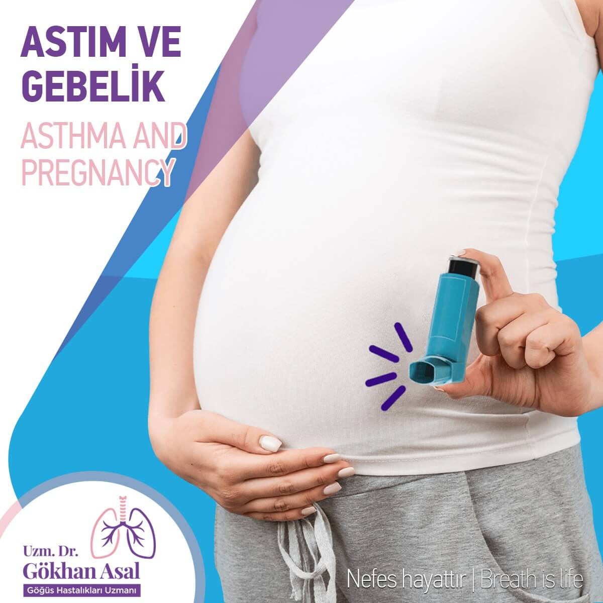 Antalya-Astım-ve-gebelik, alerjik astım ve rinit belirtilerii tedavisi